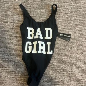 Size medium women’s one piece bathing suit